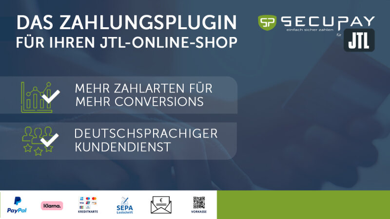 secupay Payment Extension für JTL Shop 5