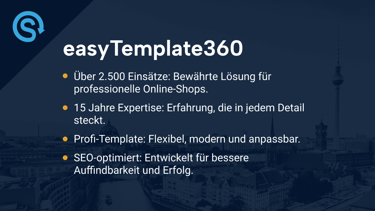 Titelbild easyTemplate360