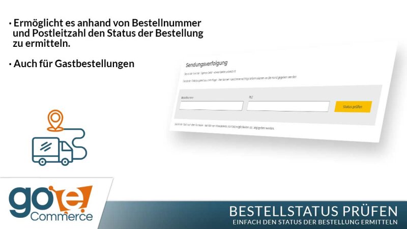 Bestellstatus prüfen: Einfach den Status der Bestellungen abfragen