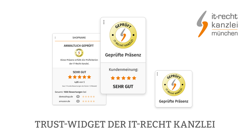 TrustWidget der IT-Recht Kanzlei