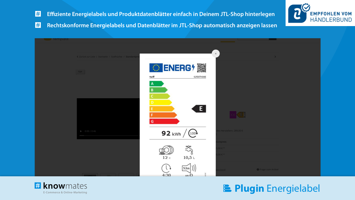 Energielabel Bild 2