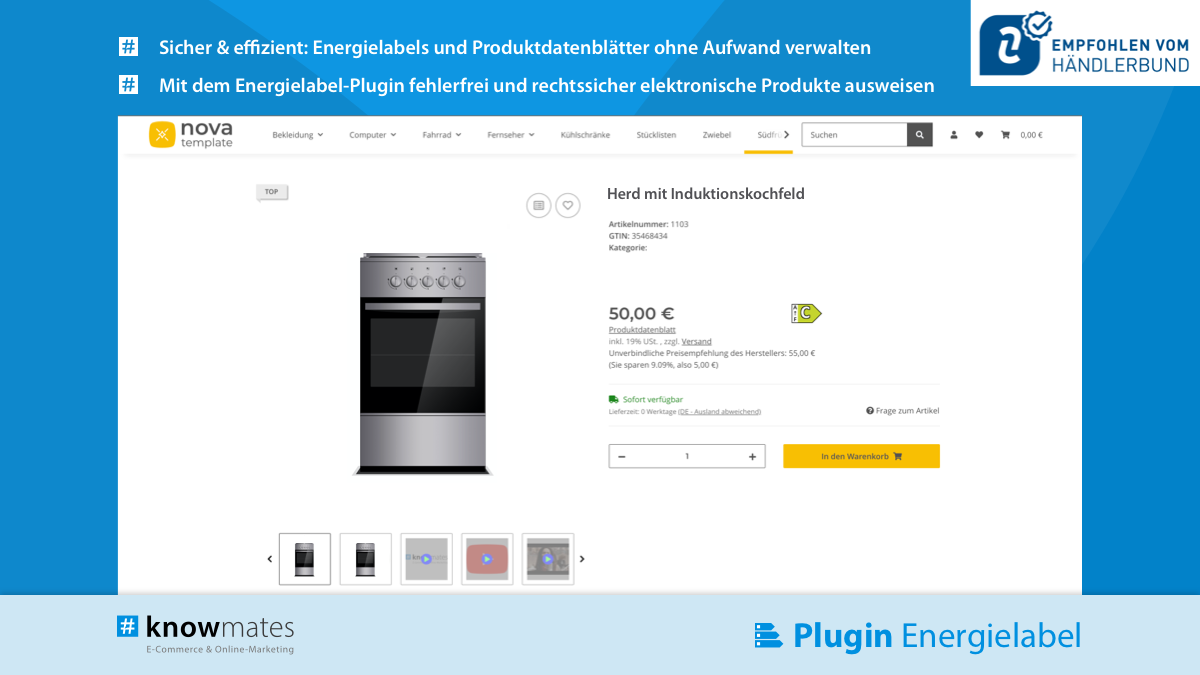 Energielabel Bild 3