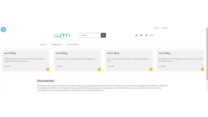 wnm | WordPress Blog Portlet